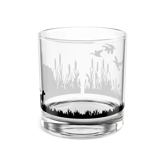 Duck Hunting Rocks Glass, 10oz