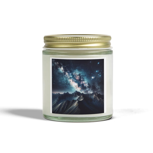 Starlit Summit, Scented Candles, Coconut Apricot Wax (4oz, 9oz)