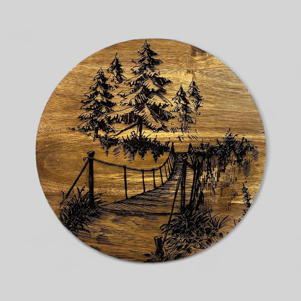 10" Draw Bridge Lazy Susan