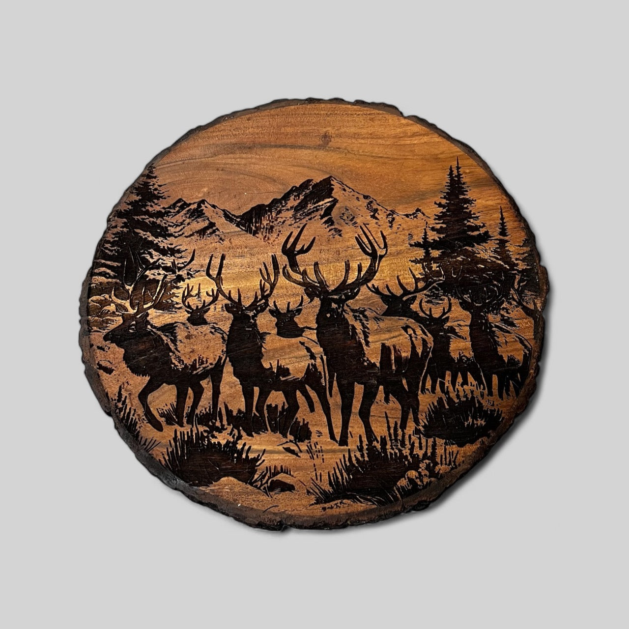 Elk Herd Trivet