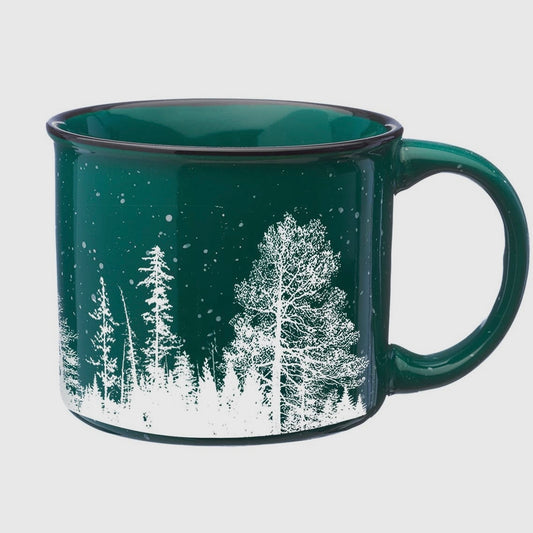 Forest Landscape Ceramic Coffee Mug