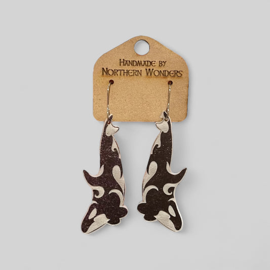 Orca Acrylic Earrings