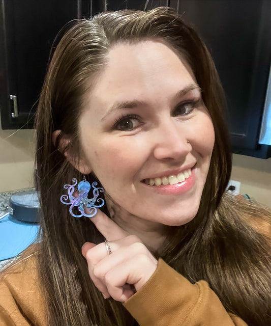 Octopus Earrings