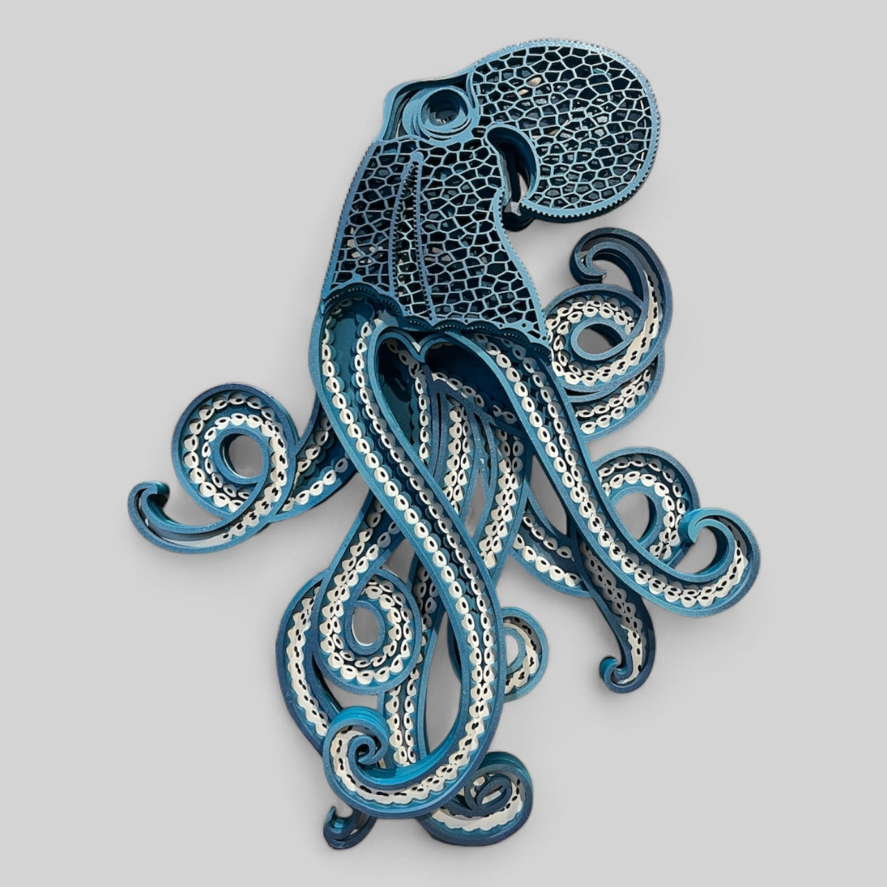 14.5" Turquoise Octopus