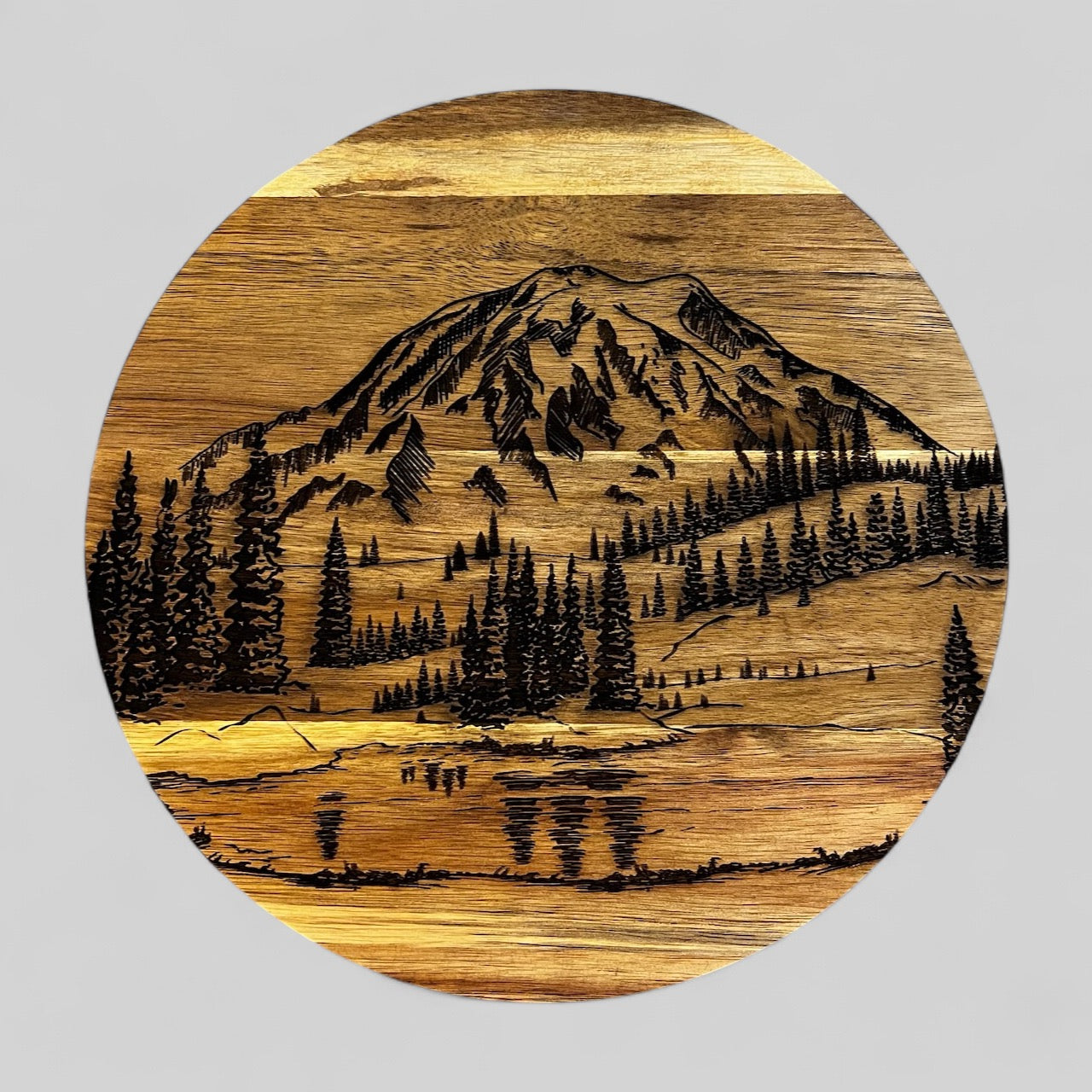 10" Mt. Rainier Lazy Susan