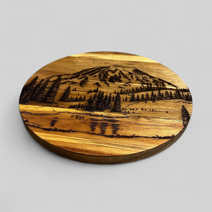 10" Mt. Rainier Lazy Susan