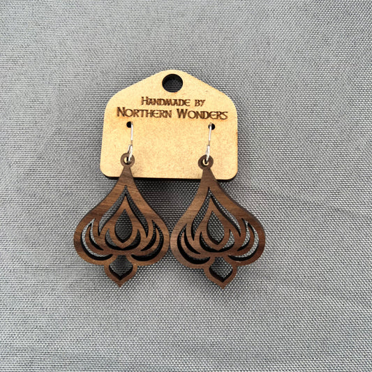 Walnut Earring