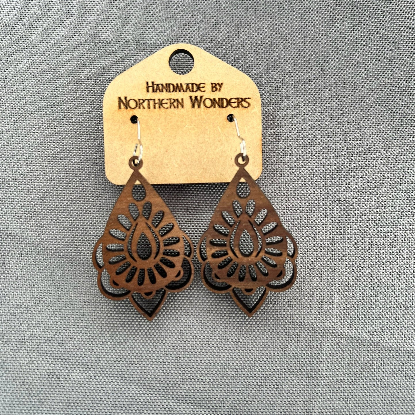 Walnut Earring