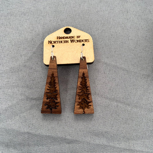 Walnut Tree Earring