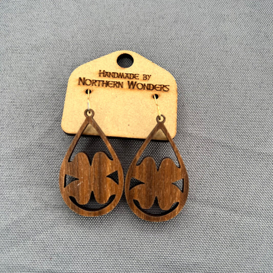 Walnut Earring