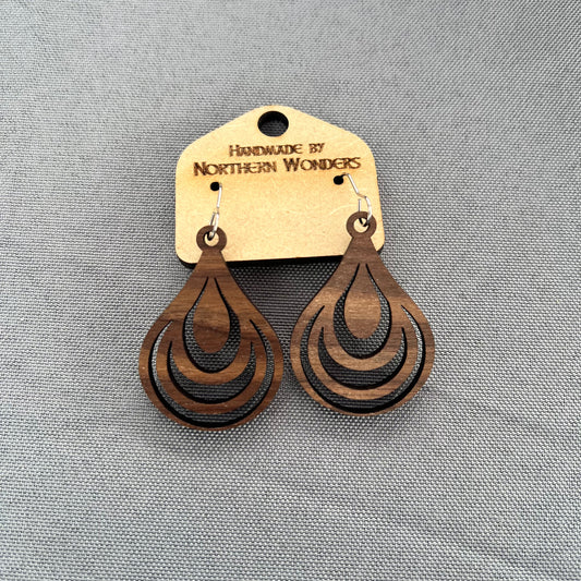 Walnut Earring