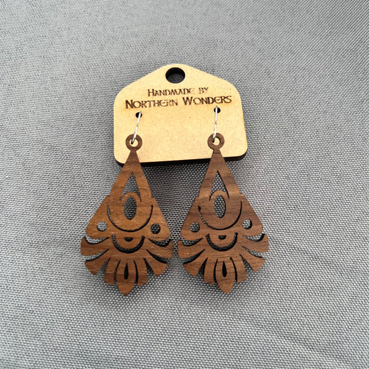 Walnut Earring