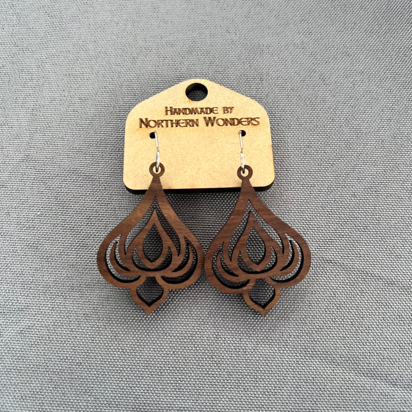 Walnut Earring