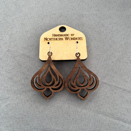 Walnut Earring