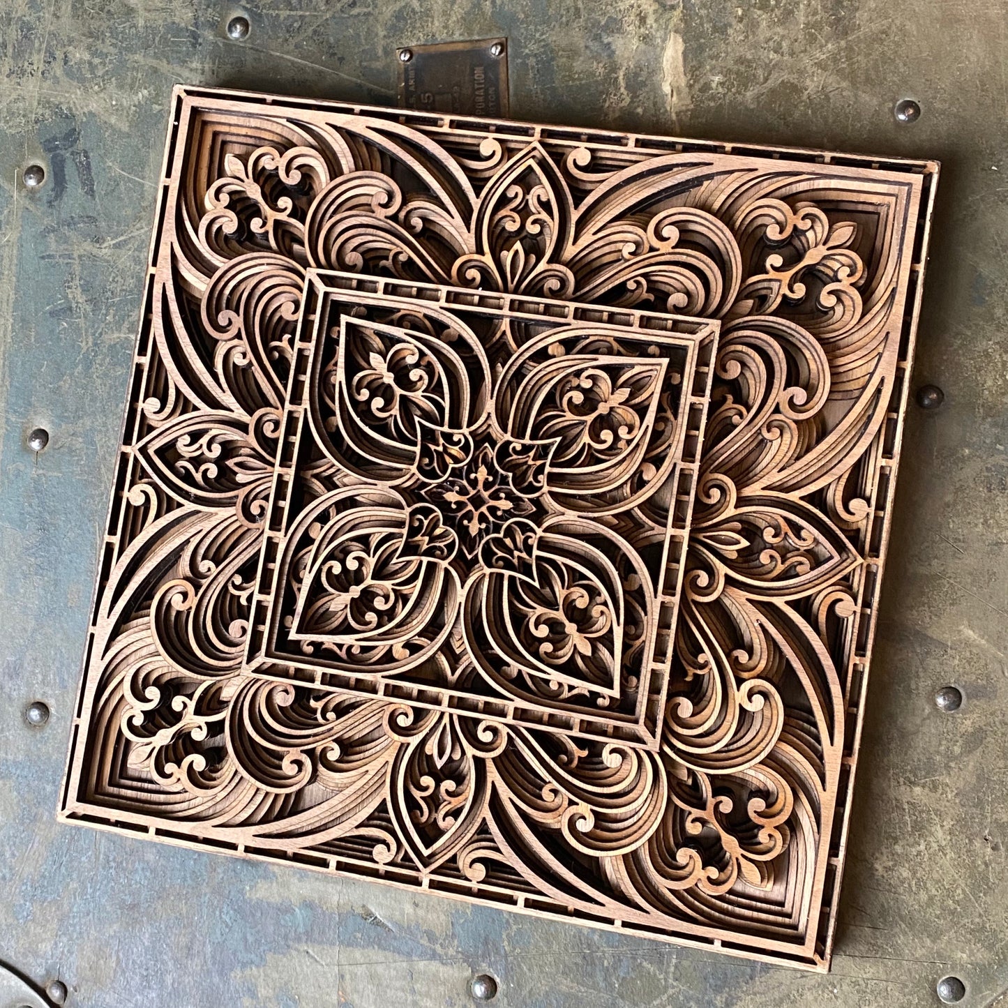 Black Walnut Mandala