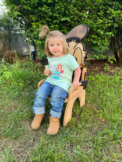 Handmade Donald Duck Children’s Chair