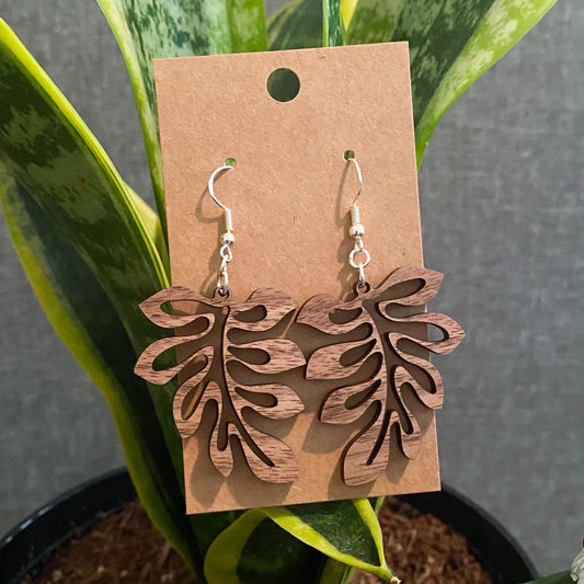 Jungle Walnut Earring