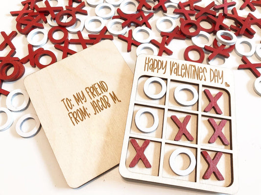 Valentines Tic Tac Toe Boards
