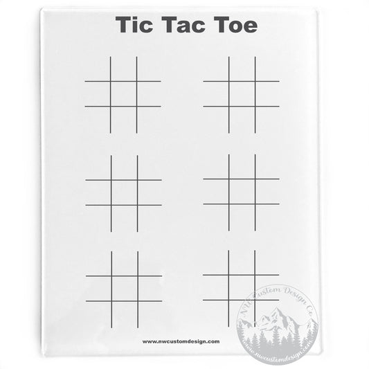 Tic Tac Toe Dry Erase Board